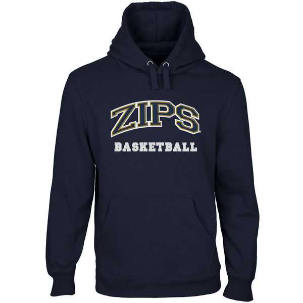 Men's Akron Zips Custom Sport Arch Applique Pullover Hoodie - Navy Blue,We sell and wholesale Men's Akron Zips Custom Sport Arch Applique Pullover Hoodie - Navy Blue on line form chian!